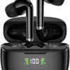 Dragon Wings A1 True Wireless ANC Earbuds, Obsidian Black Bluetooth 5.2 Headphones