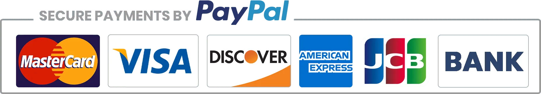 Secure Payments by PayPal 